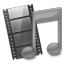 Grey iTunes Icon 64x64 png